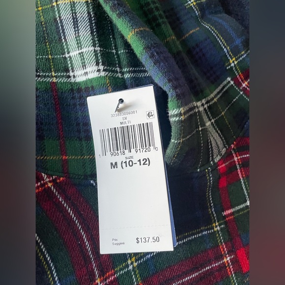 Polo Ralph Lauren Patchwork Plaid Zip Fleece Hoodie - Picture 4 of 4